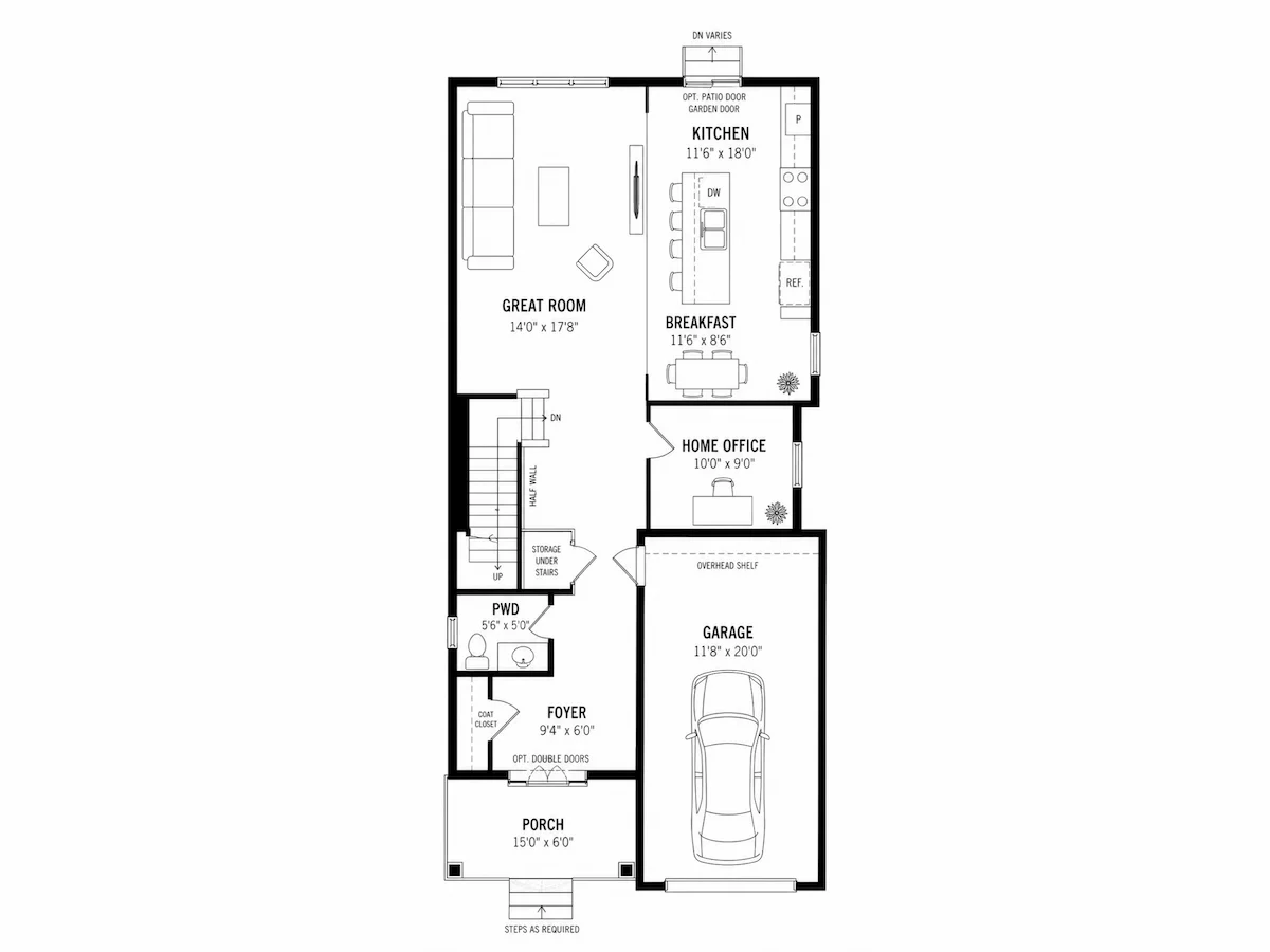 ADUNNI Main Floor Plan