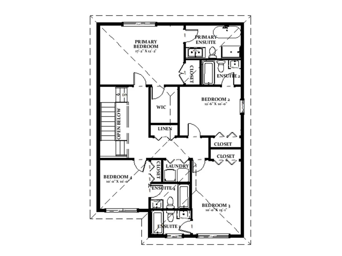 ARIA Second Floor Plan